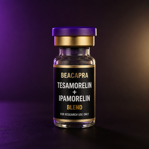 Tesamorelin + Ipamorelin Research Peptide